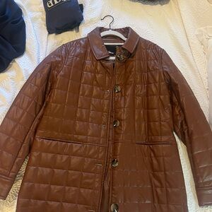 Sam Edelman Chocolate Puffer Coat